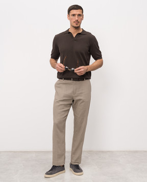 Morgano Brown polo 6281401