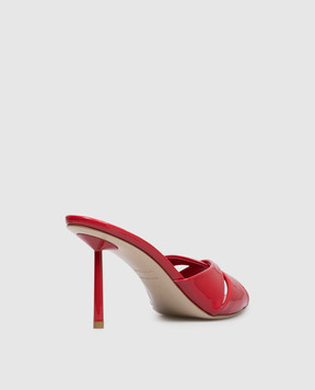Le Silla Red patent leather mules SHIRLEY 6621F080BXPPGSL