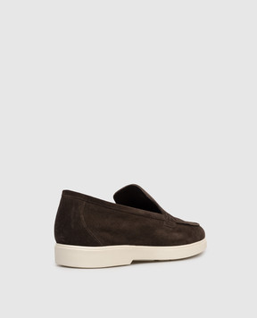 MooRER SAVILLE brown suede loafers SAVILLEP5