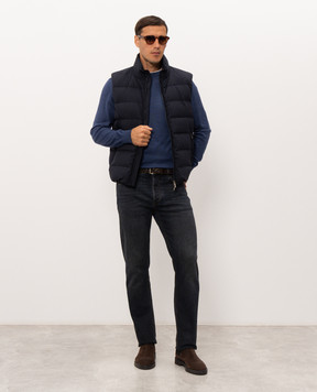 Doriani Cashmere Blue wool, silk and cashmere jumper 180007979