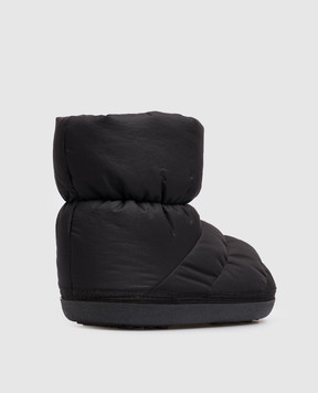 Maison Margiela MM6 Children's black quilted boots 839493639