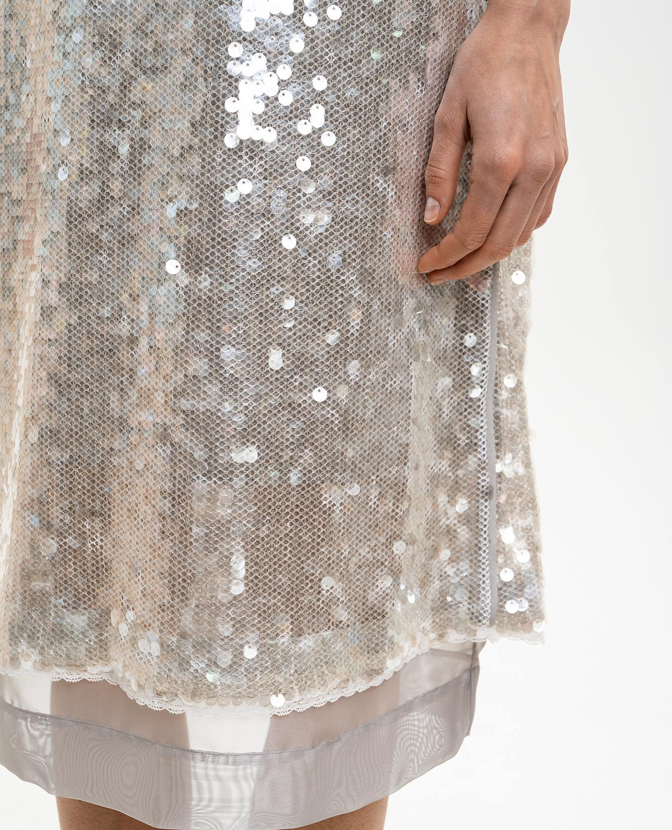 

Gray sequin midi dress 3.1 Phillip Lim, Grey