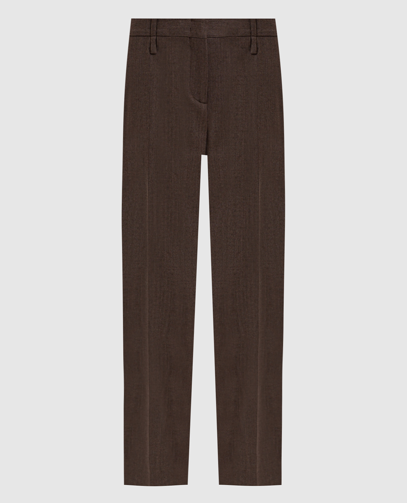 Brown wool pants