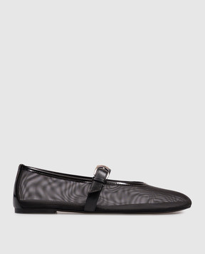 Stuart Weitzman Black ballet flats SAI BAREITALL MARY JANE SN511