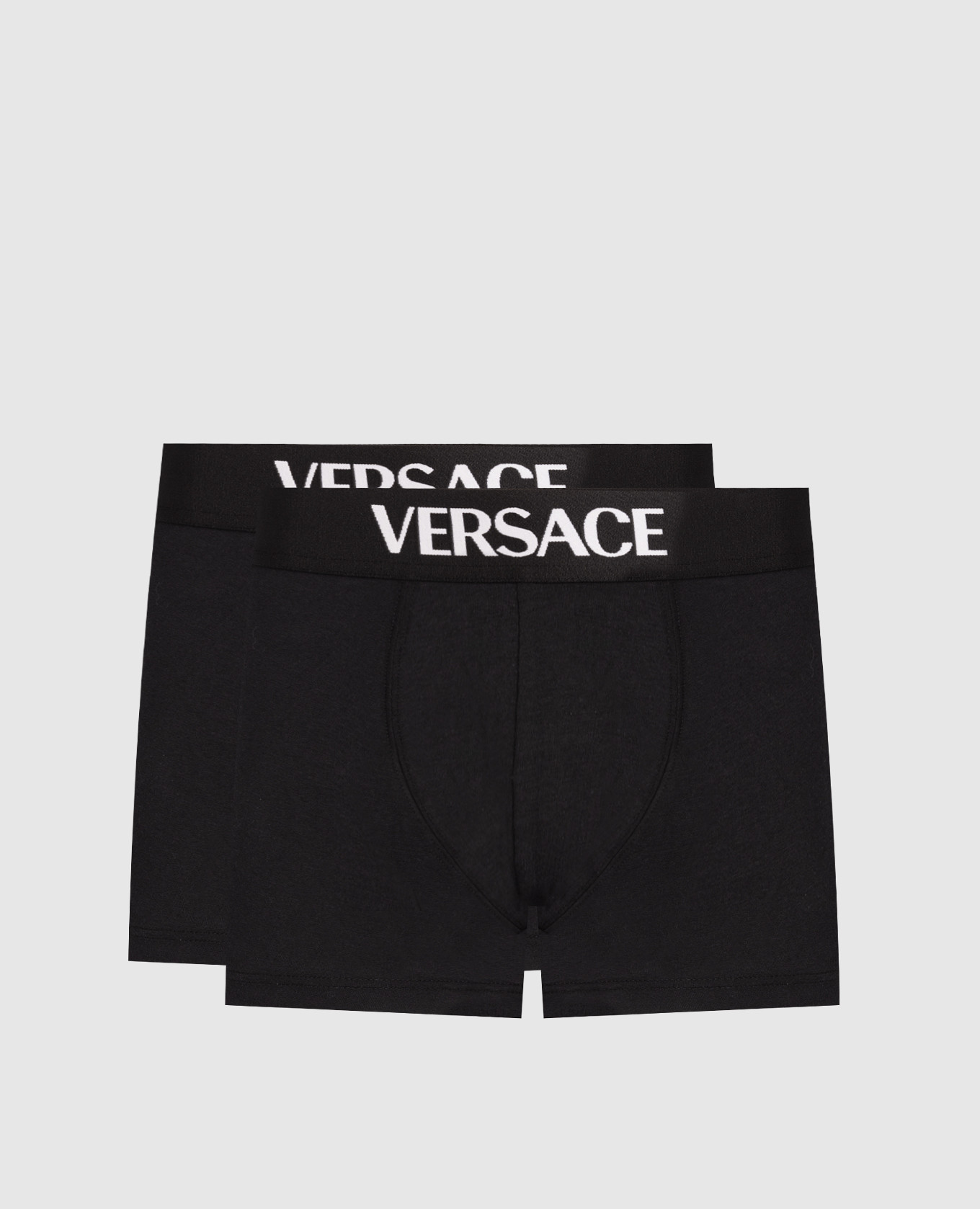 Set of black boxer shorts