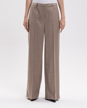 Peserico Beige wool pants P0406703324