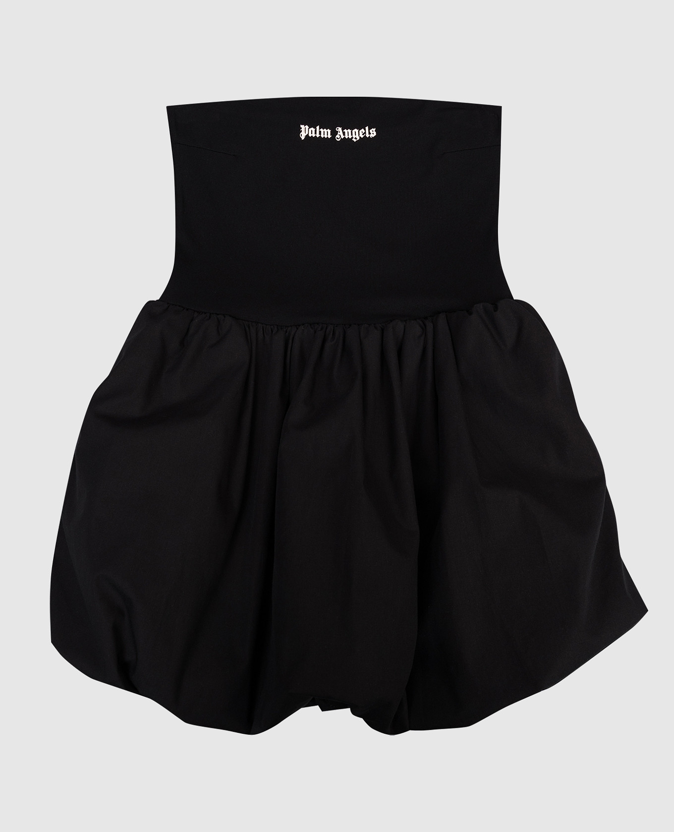 

Children's black dress with logo print Palm Angels