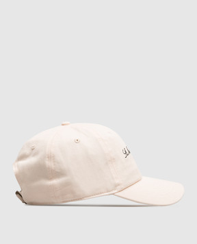 Sporty & Rich Beige cap with logo embroidery AC04082280CR01