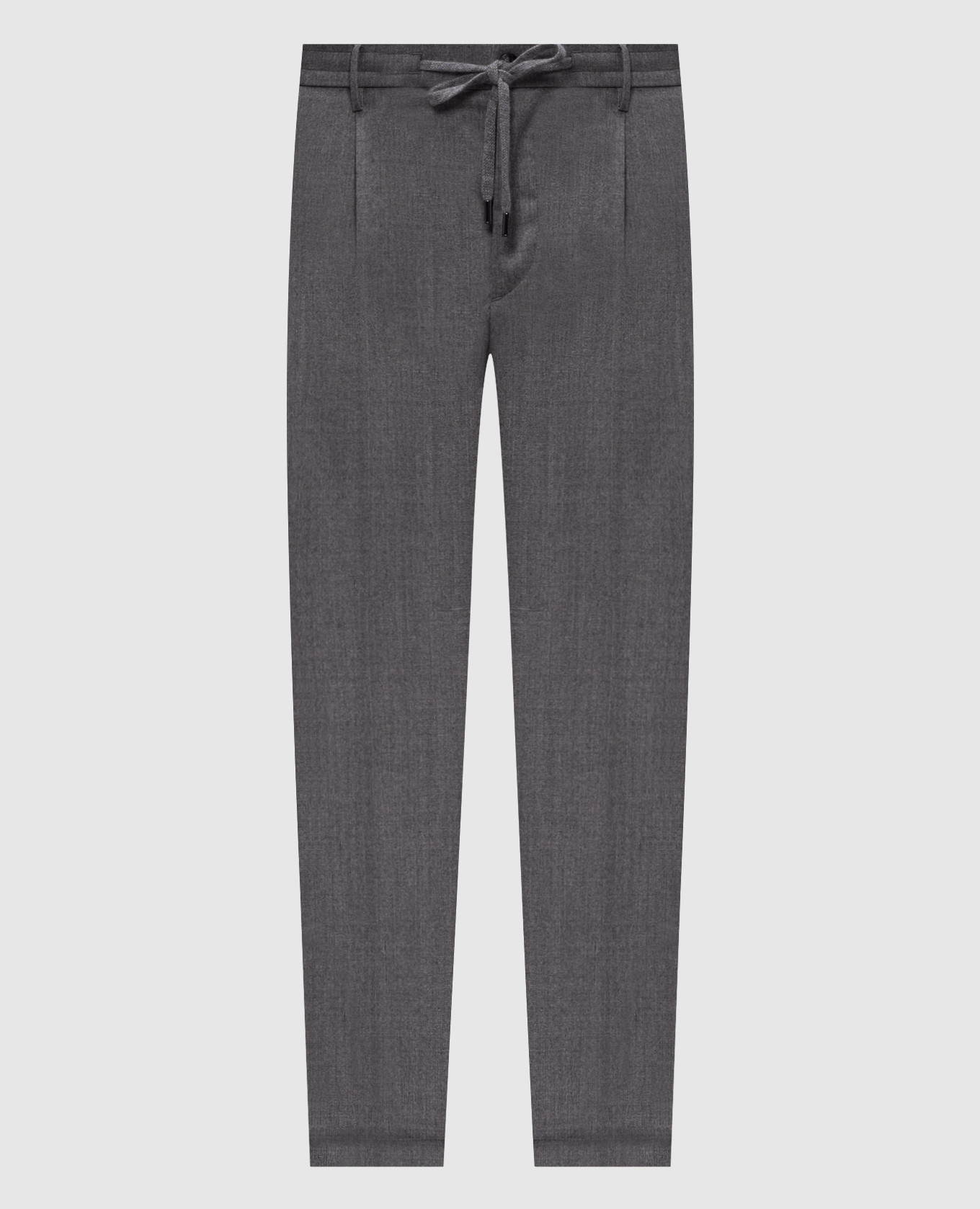 Dark gray wool pants