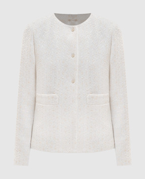 Herno Ivory tweed jacket GA000323D13289