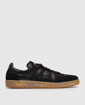Premiata Bonnie black combination sneakers BONNIE