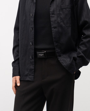 Givenchy Black leather belt Antigona BK407MK21N