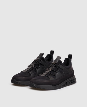 Stefano Ricci Black combination sneakers UR78G4273TSWYSN