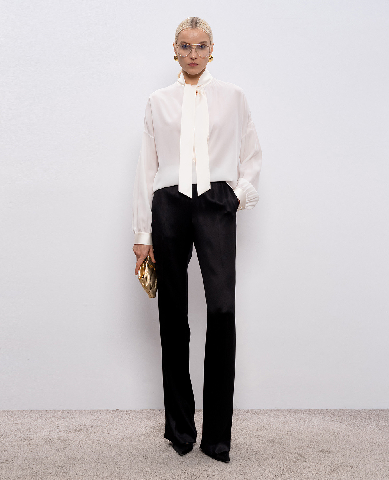 

White silk blouse Tom Ford