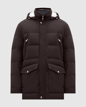 Brunello Cucinelli Brown down jacket MV4061823