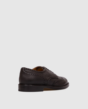 Doucal's Brown leather brogues DU1367SIEXUF225