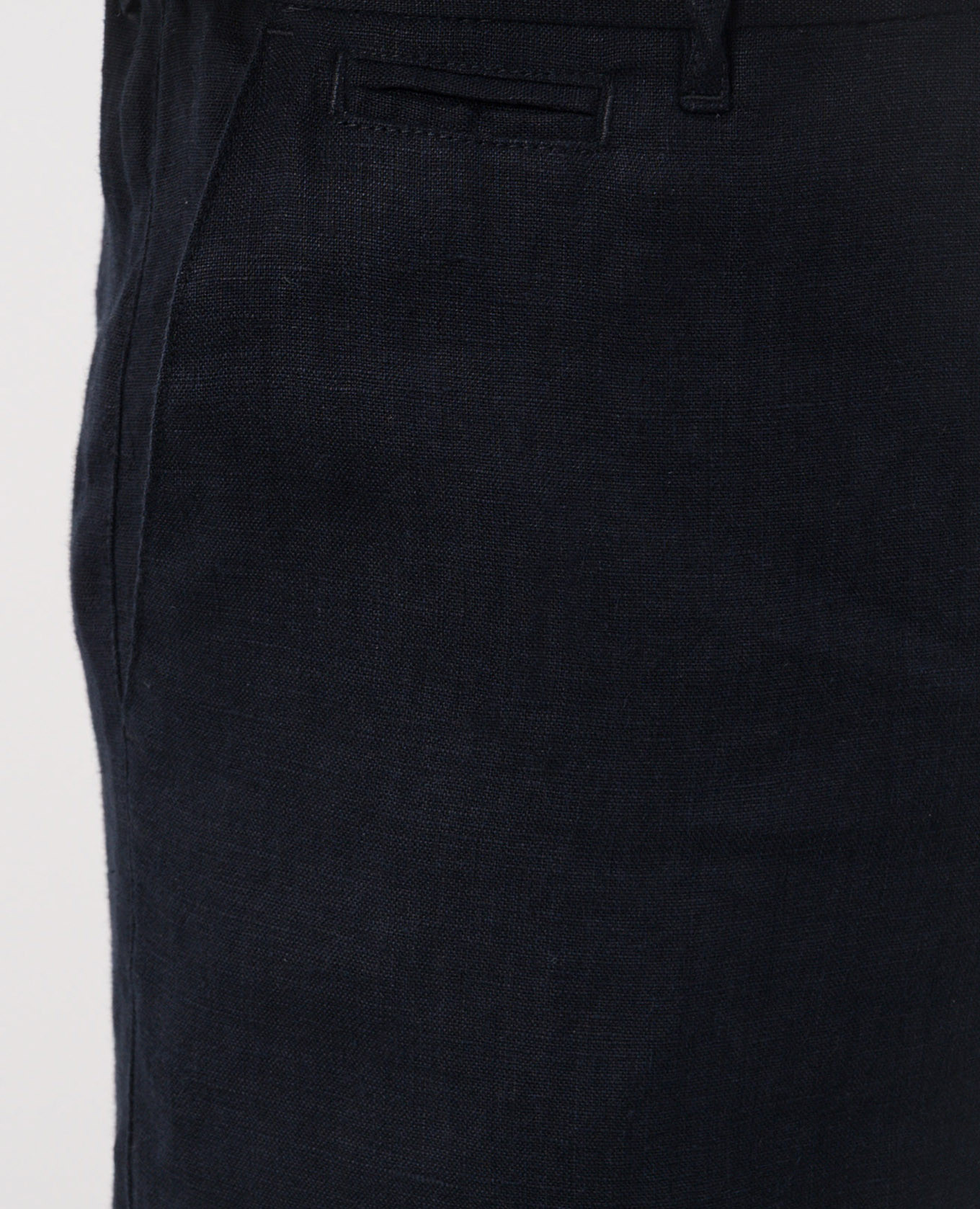 

Blue linen shorts Trussardi