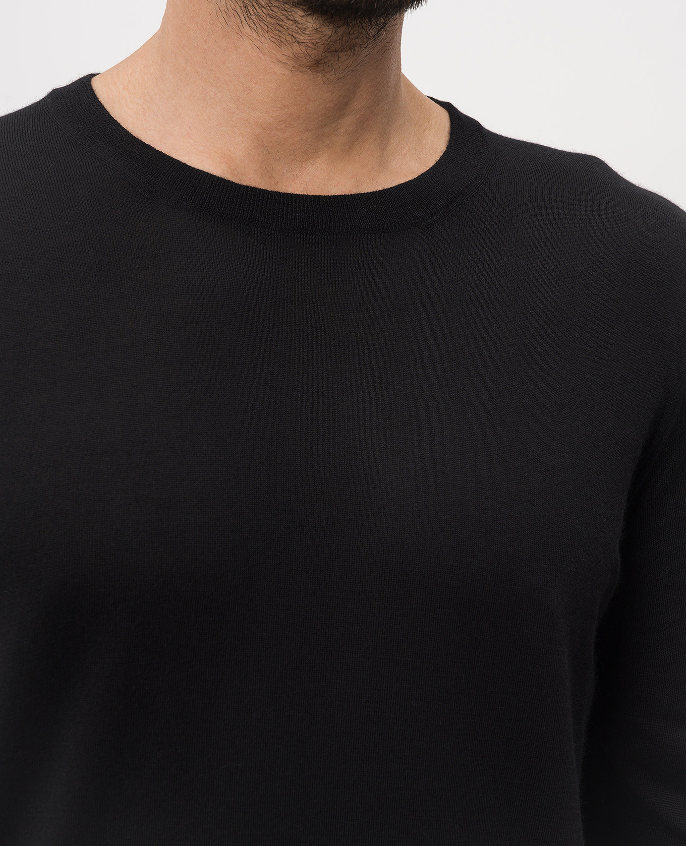 

Black wool and cashmere sweater Brunello Cucinelli