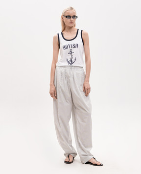 Juun.j White T-shirt with print JW6542W531