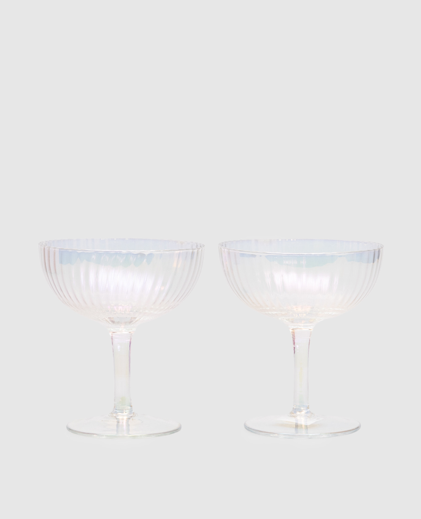 

Set of champagne glasses Vondels, Transparent