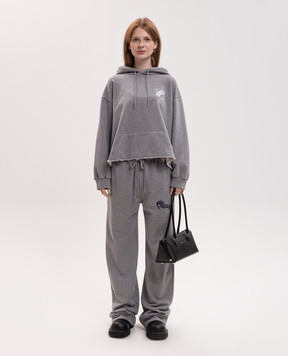 Maison Margiela MM6 Grey printed sweatpants S62KB0273S25337