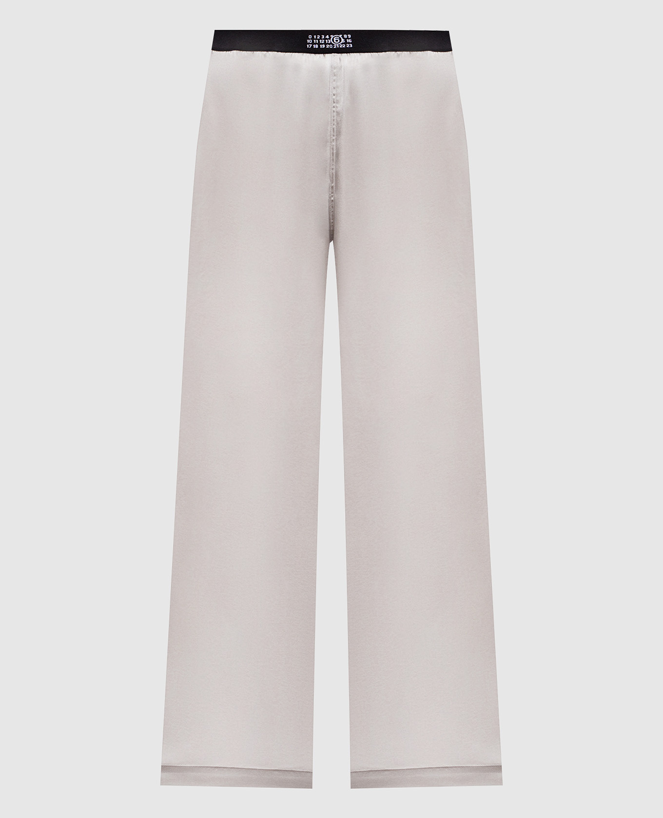 

Gray silk pajama pants Maison Margiela MM6, Grey