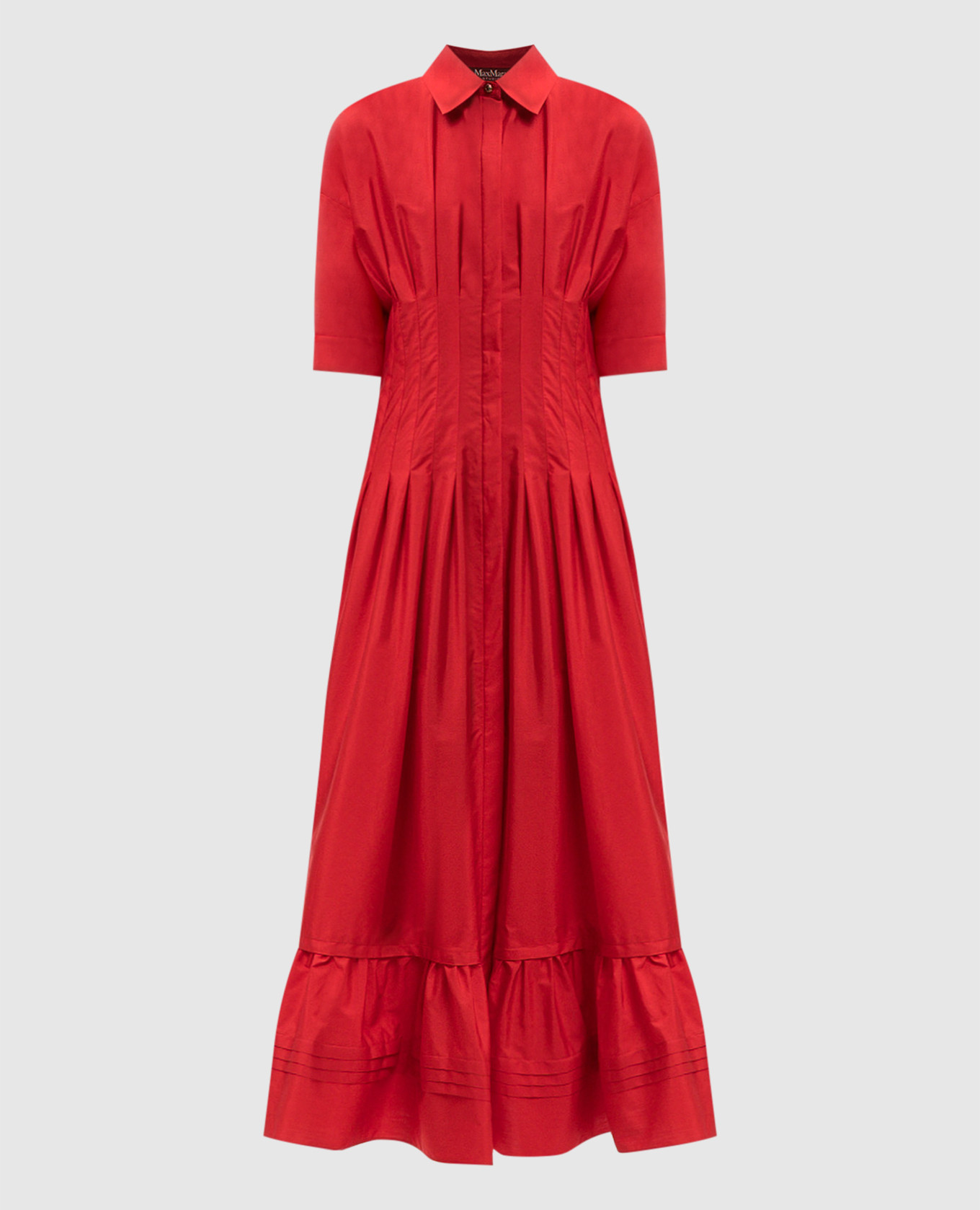 

Red shirt dress MSTCERA Max Mara