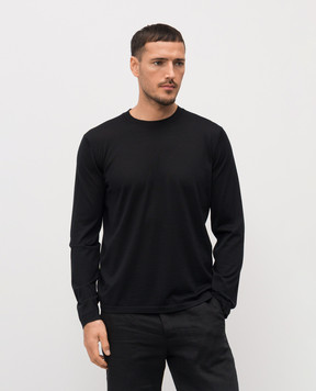 Stefano Ricci Black cashmere longsleeve W505000G01W26101