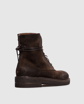 Marsell Parrucca brown suede boots MW2952P024