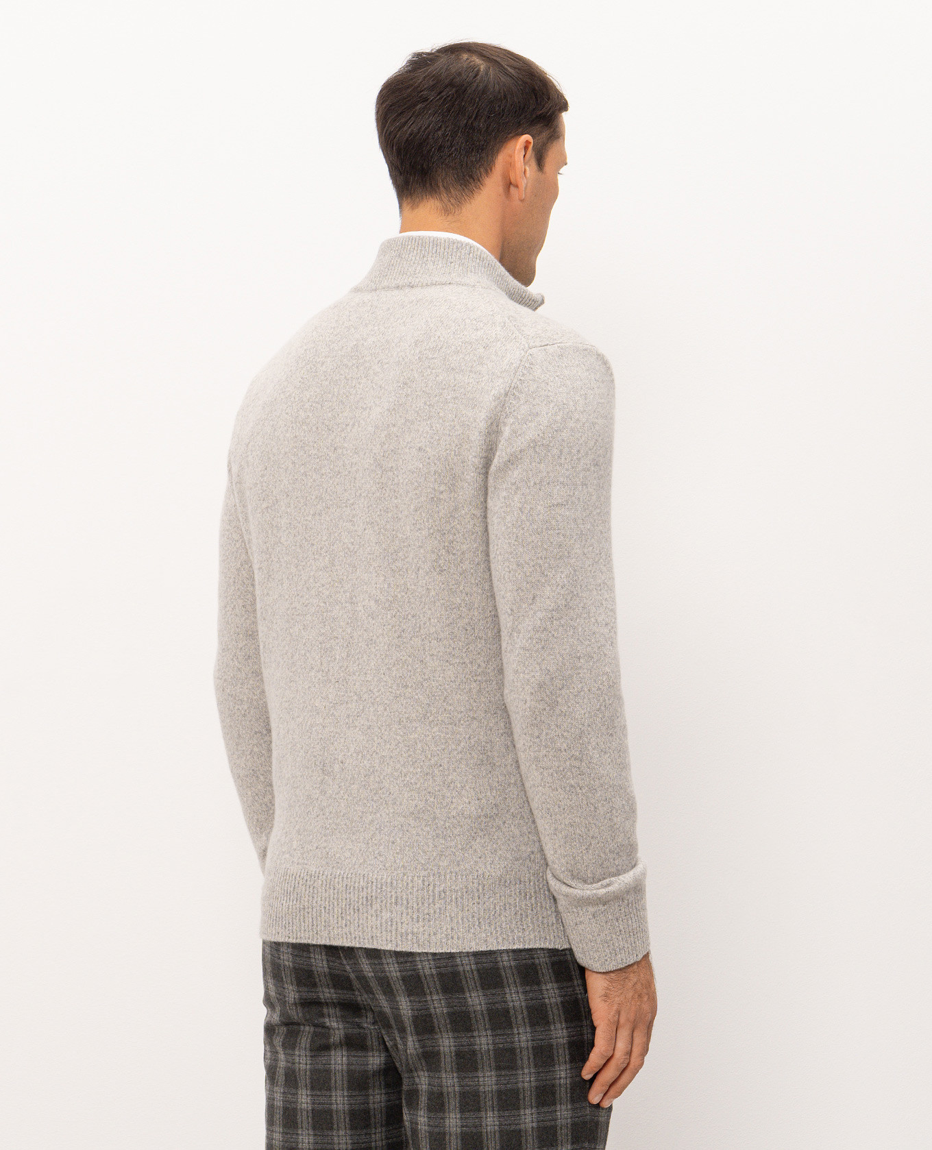Gray cardigan Cashmere&Whiskey 4