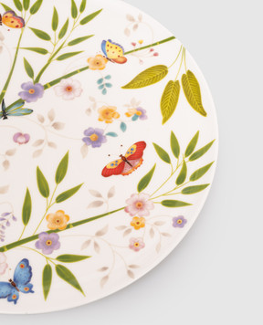 Geminiano Cozzi 1765 White porcelain dinner plate Incanto di Primavera LGCFF00279064