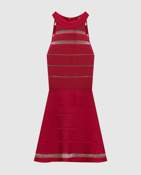 Balmain Pink mini dress GF0R5183KJ75