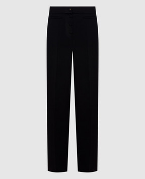 Valentino Black wool pants 9B3RB7C2A9K