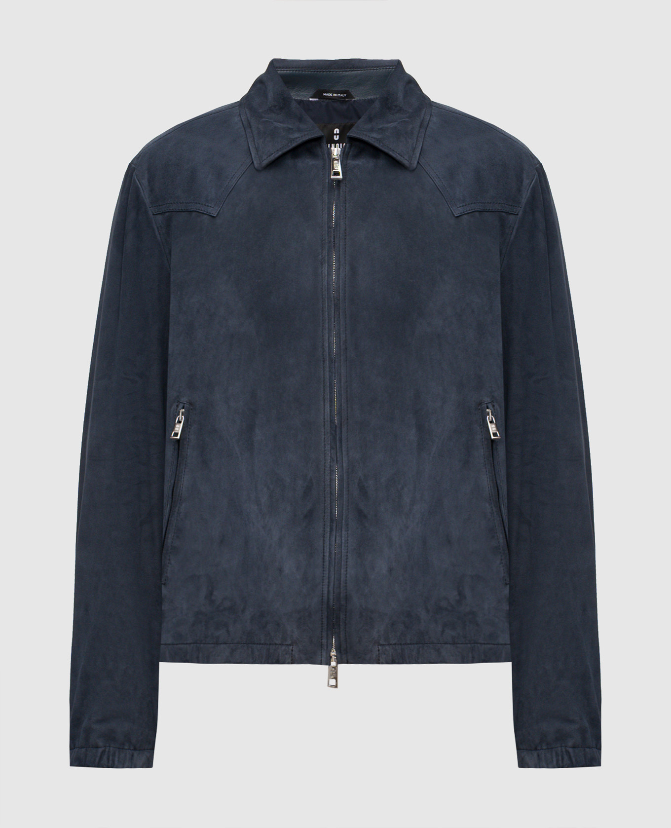 

Blue suede jacket Stilnology