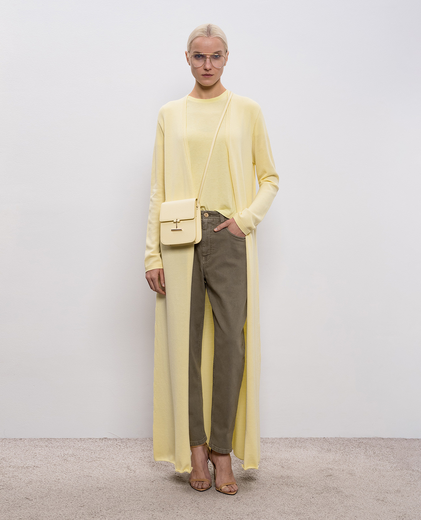 Yellow monogrammed T-shirt Tom Ford 2
