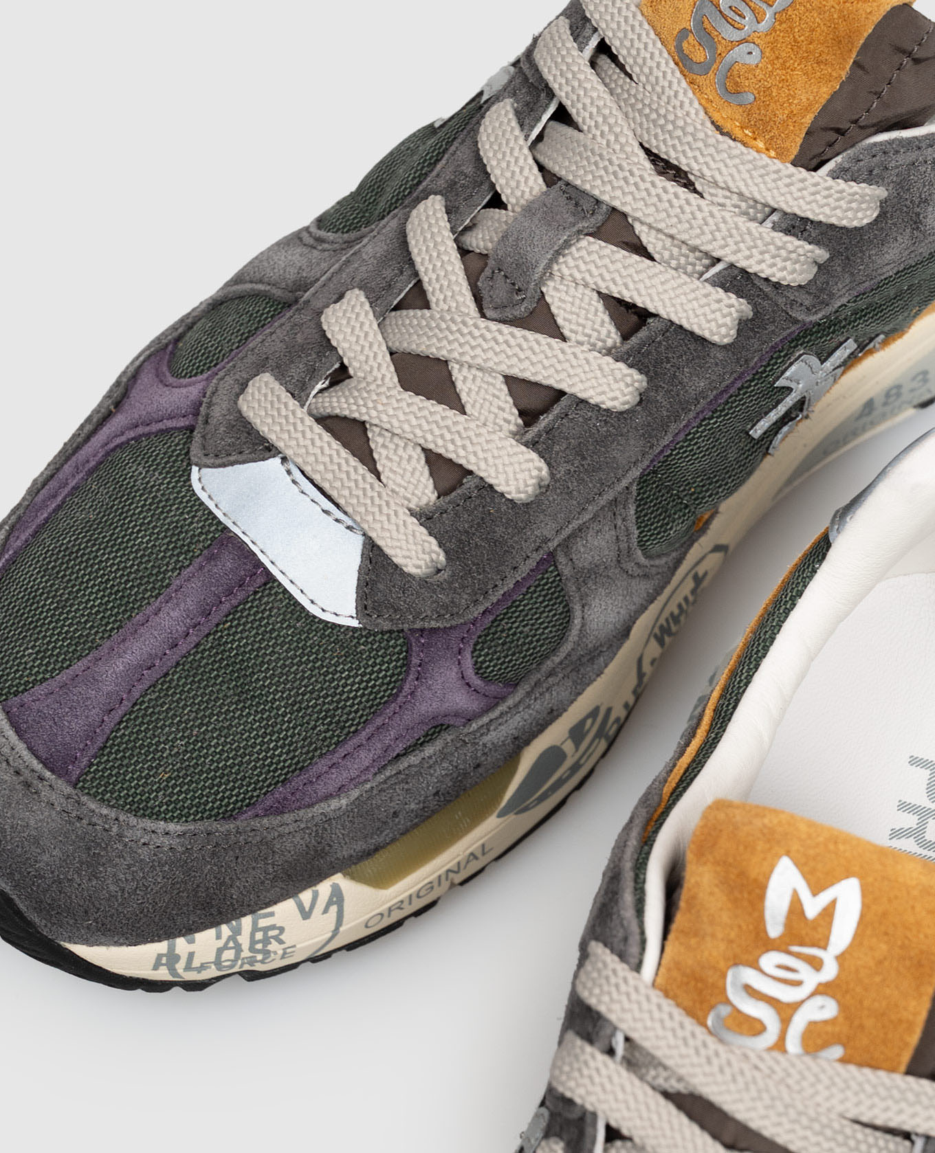 Mase logo combination sneakers Premiata 5