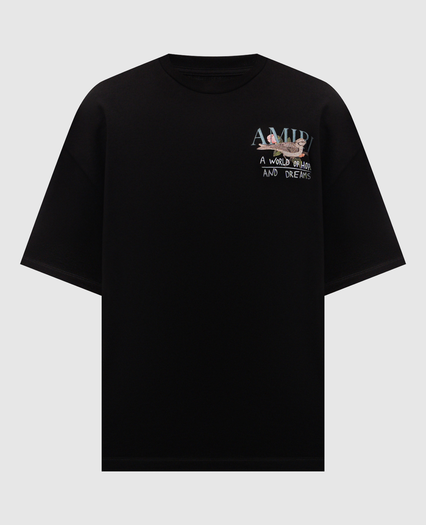 

Black T-shirt A World Of Hope And Dreams AMIRI