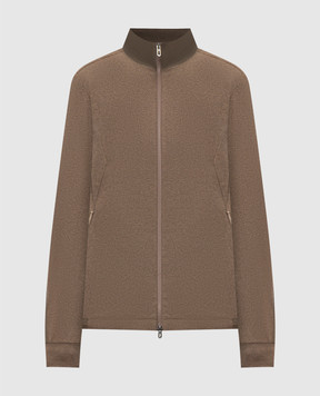 Sease Brown Explorer cashmere jacket WK034TJ188