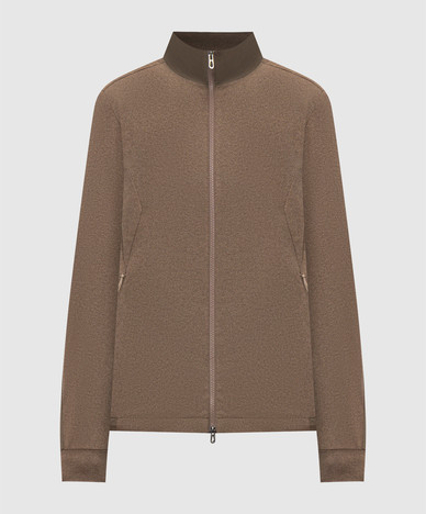 Brown Explorer cashmere jacket