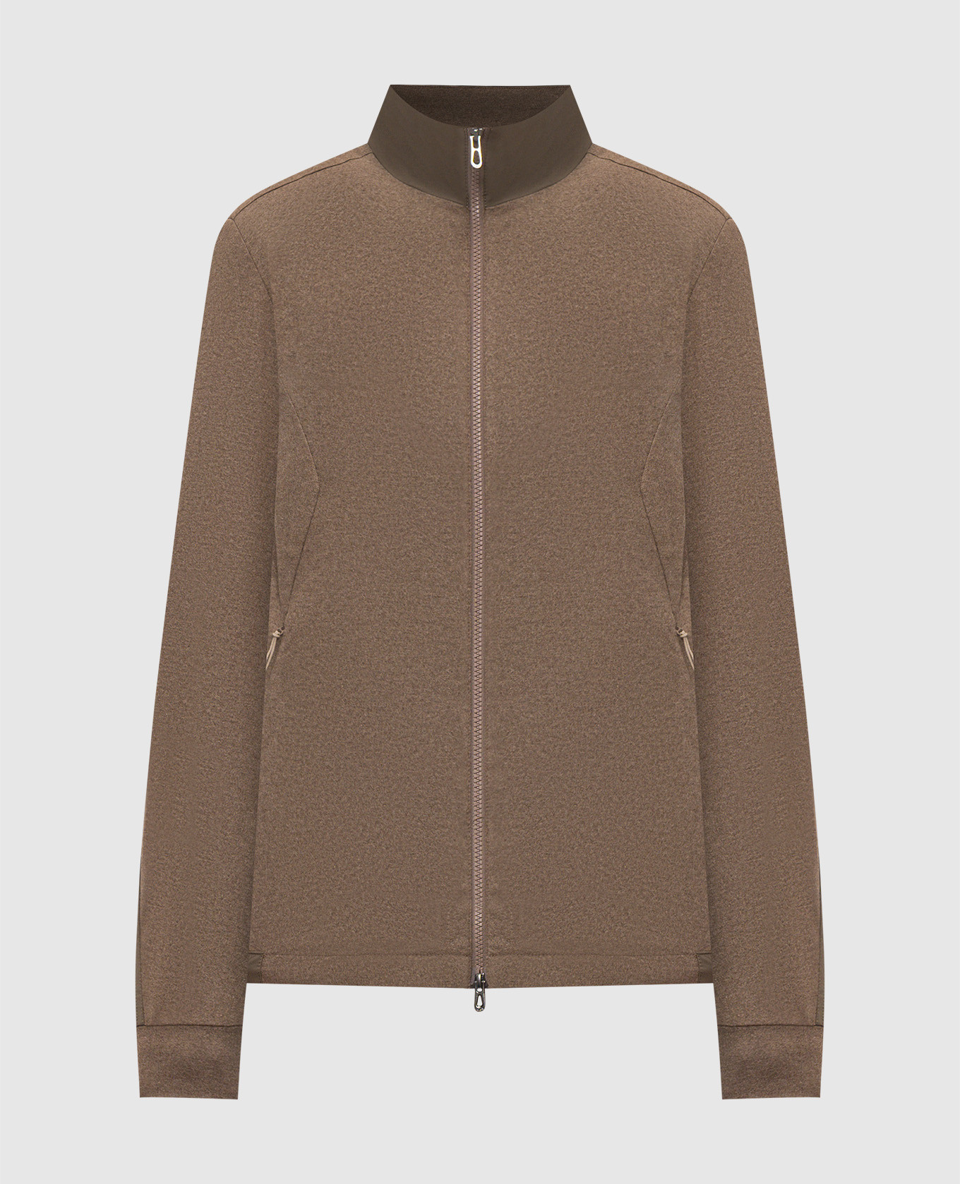 Brown Explorer cashmere jacket