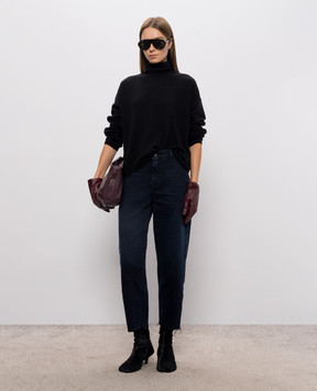Woolrich Black sweater with wool CFWWKN2042FRUF0574