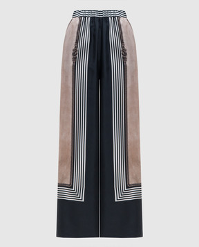 Max Mara CARABO silk palazzo pants MXMCARABO