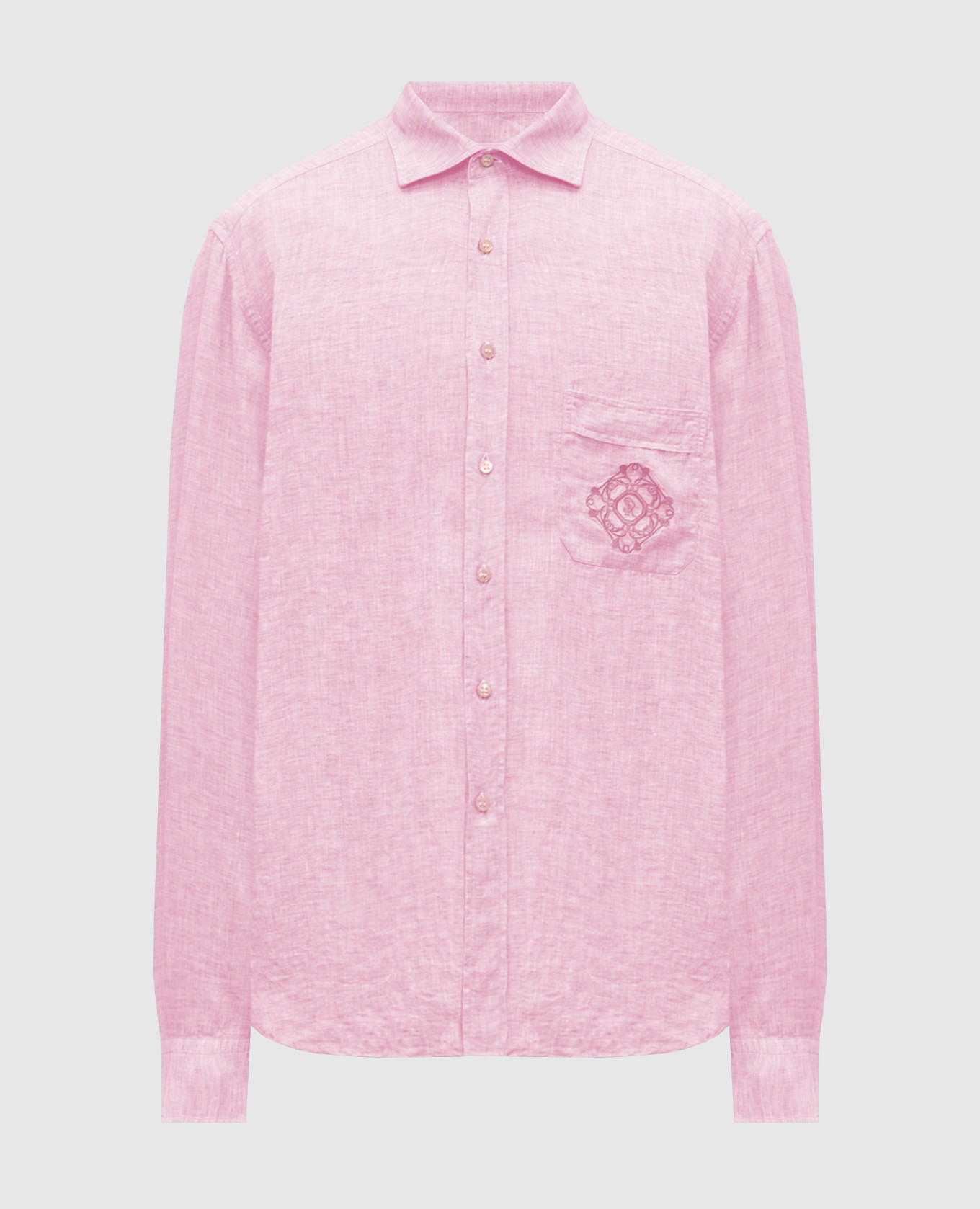 

Pink linen shirt Stefano Ricci