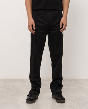 Palm Angels Black sweatpants with Palm brand patch PAMCJ002FB002