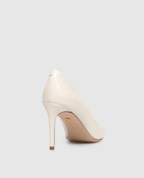 Babe Pay Pls Ivory patent leather shoes 201801LA