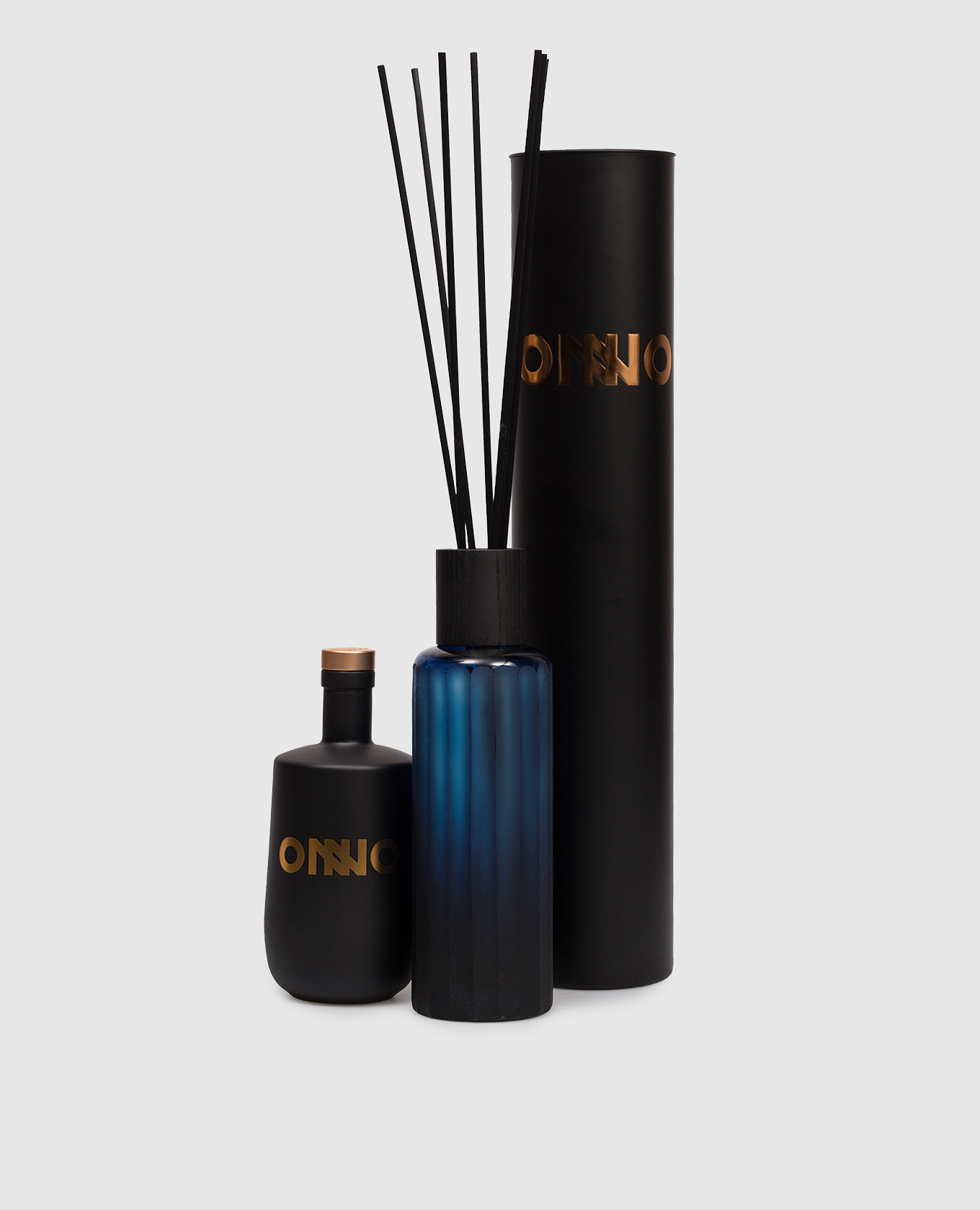 

Royal Blue aroma diffuser and refill set with Ginger Fig scent 500 ml Onno, Green