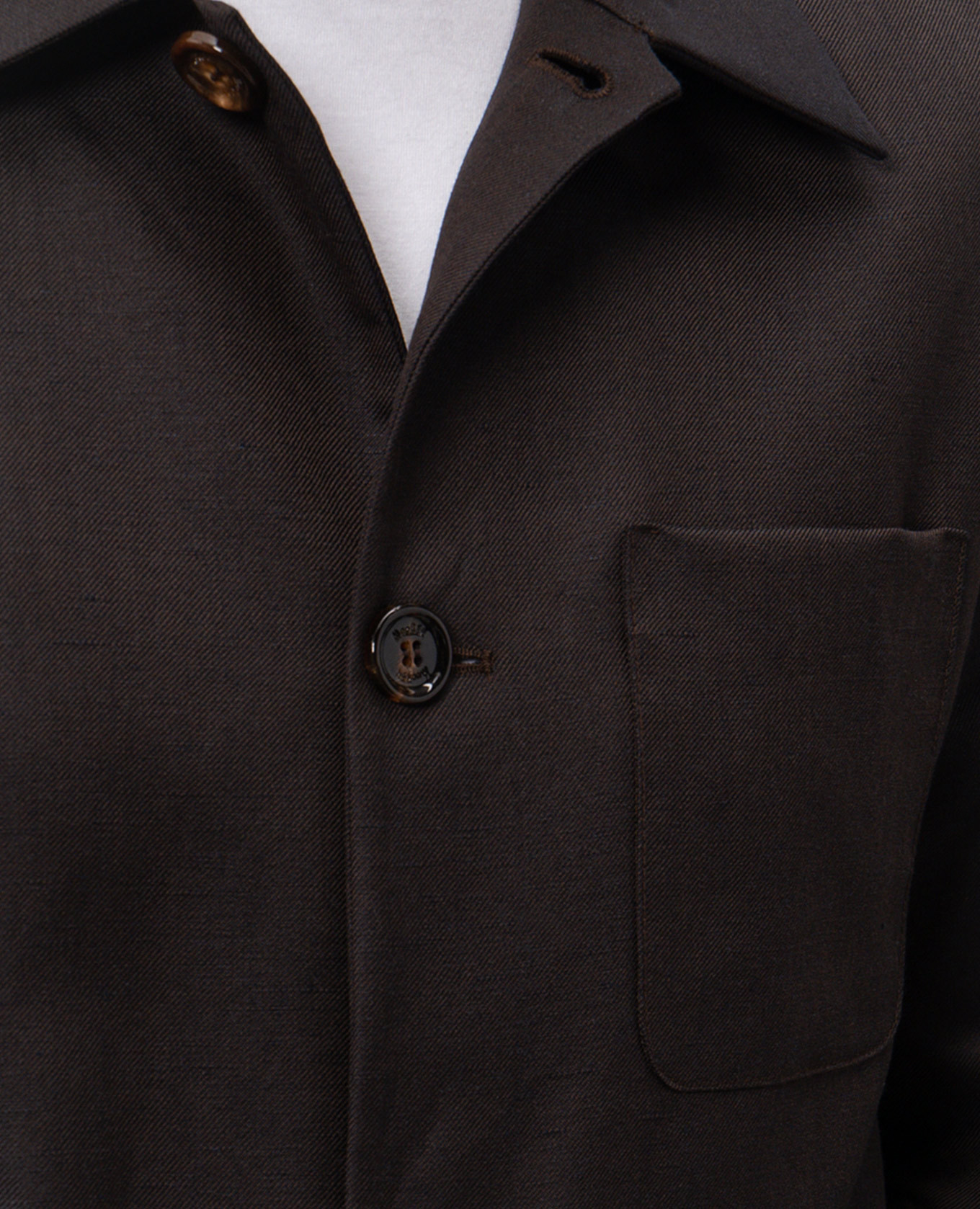 

Brown Keaton wool and linen jacket MooRER