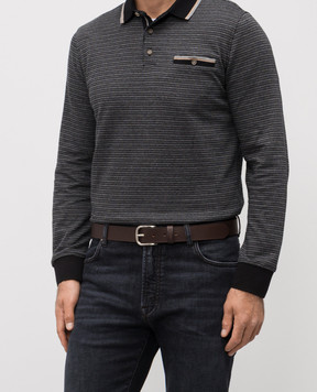 Florentino Brown leather belt 225200520150