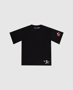 Sprayground Get Out Bear Kids Black T-Shirt SPY1423BLK