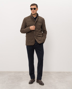 Herno Brown down jacket PI001237U12840